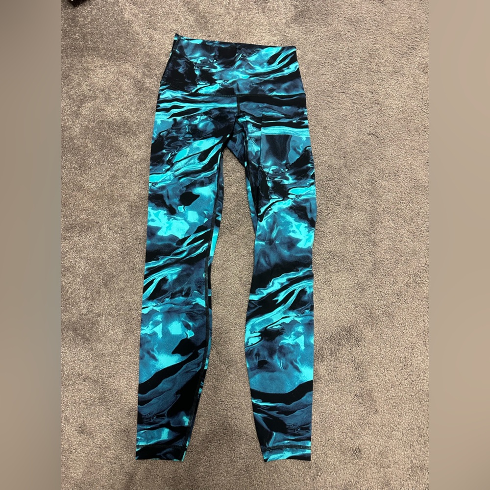 Lululemon Wunder Under HR leggings. 25”